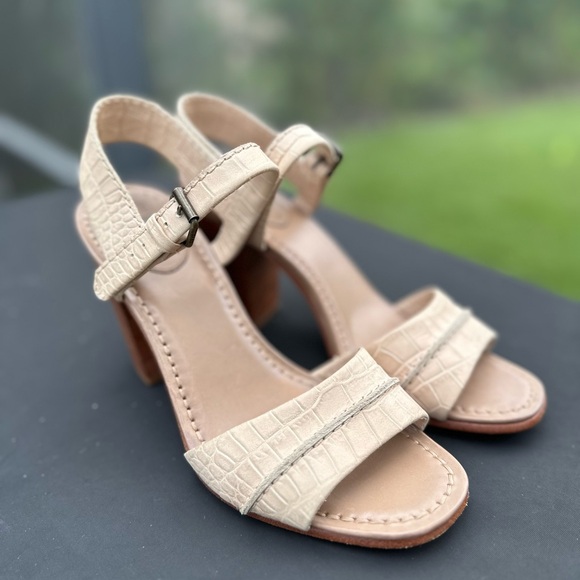 FRYE Portia block heel sandals Size 9 - Picture 2 of 12